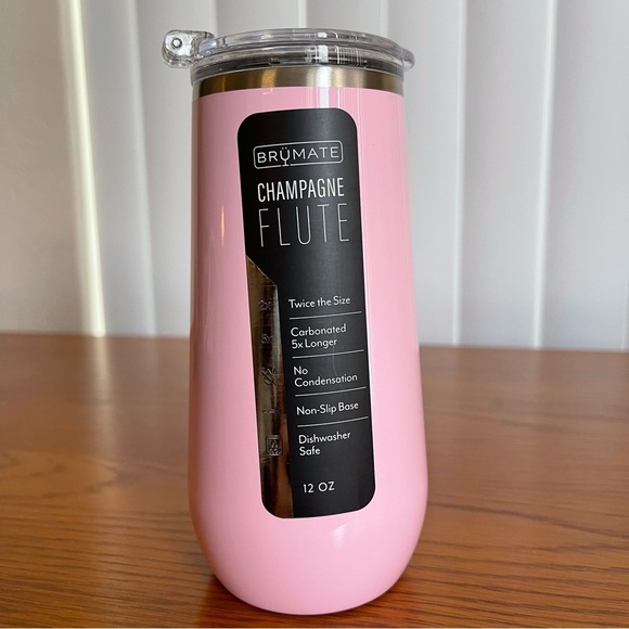 Brumate Champagne Flute Blush 12oz - Picture 2 of 14